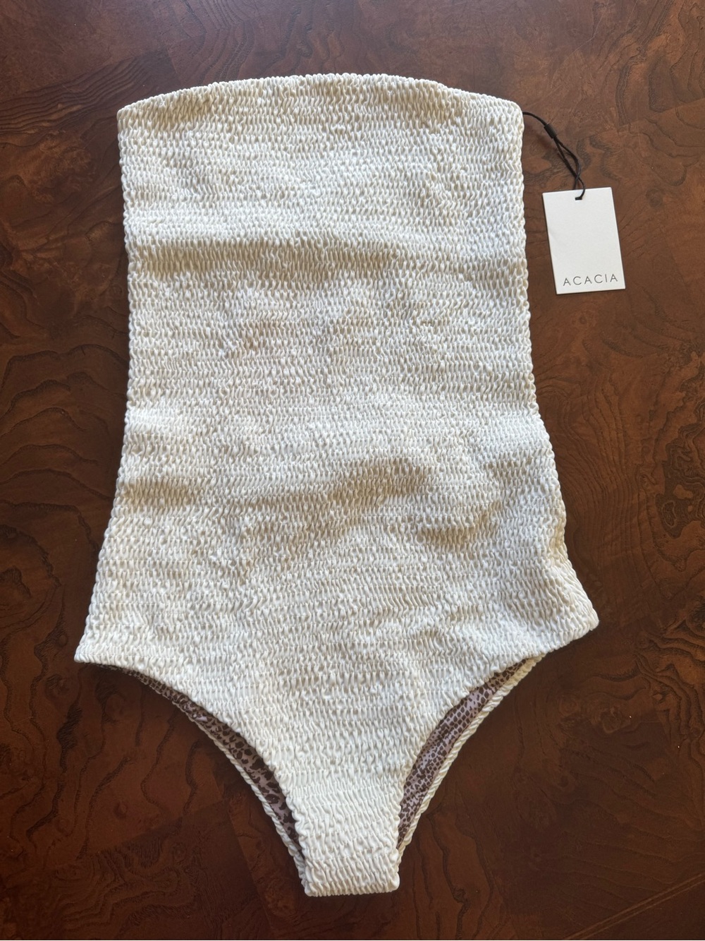 Acacia 🤍 White Strapless. New with tags. Beautiful thick fabric you will love. - Picture 4 of 10